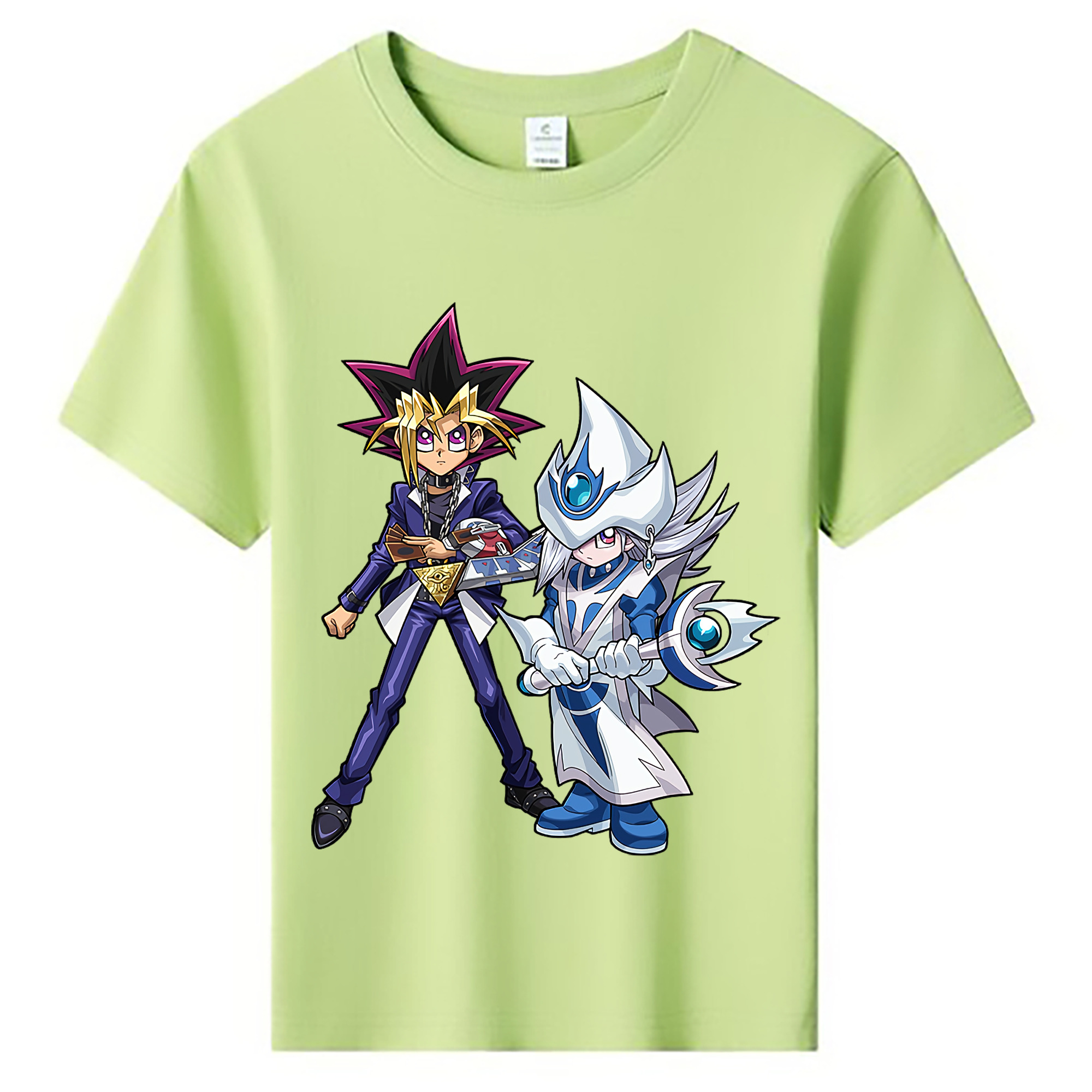 （画像用） 遊☆戯☆王 Yu-Gi-Oh! 綿100％キッズTシャツ（フロントプリント）
